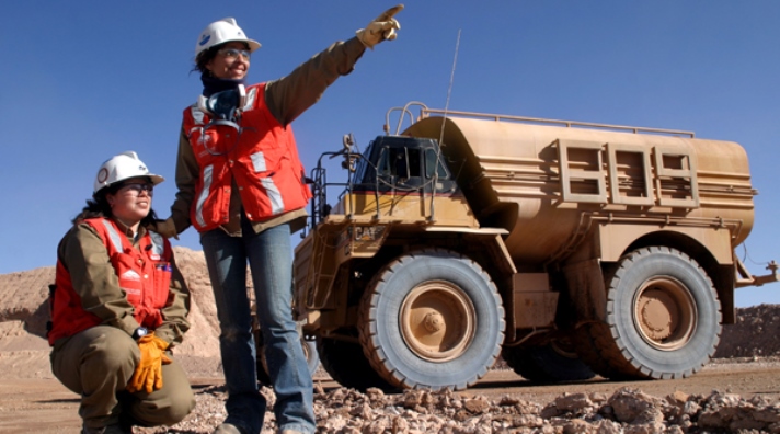 Techo de cristal: el caso de las mujeres en la minería